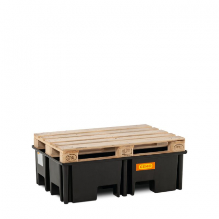 Cuva de retentie din PE fara gratar, volum 220 litri, 123x83x36 cm [1]