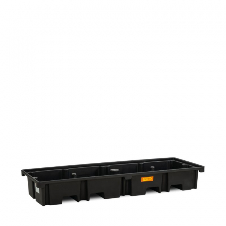Cuve din PE pentru paleti - Cuva de retentie din PE fara gratar, volum 425 litri, 242x88x36 cm