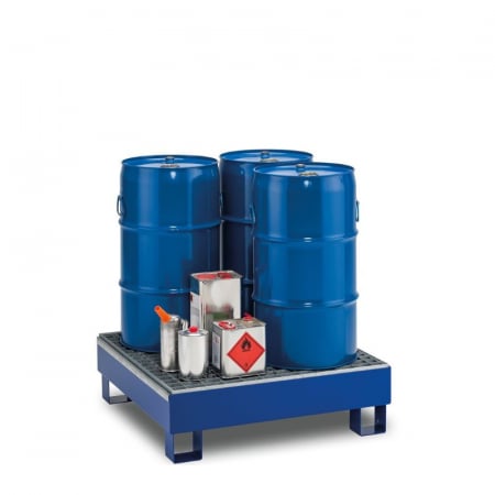 Toate produsele - Cuva de retentie metalica cu gratar, volum 65 l, 80x81x25 cm