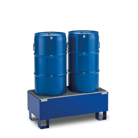 Cuva de retentie metalica cu gratar, volum 65 l, 82x42x33 cm [1]