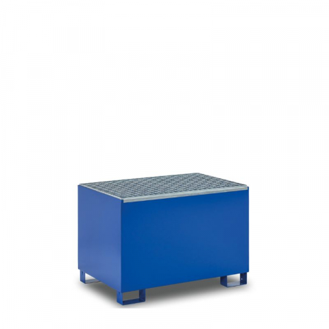 Cuve de retentie - Cuva de retentie metalica, cu gratar, volum 640 l, 120x82x82 cm