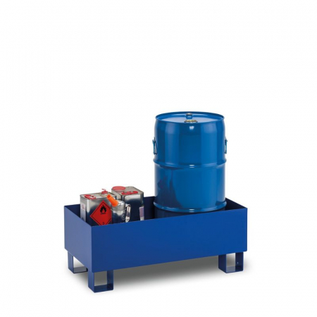 Toate produsele - Cuva de retentie metalica, fara gratar, volum 65 l, 82x41x32 cm