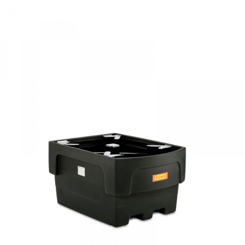 Cuva retentie din PE cu spatiu de umplere, fara gratar, pentru IBC, volum 1100 litri, 162x117x85 cm [1]