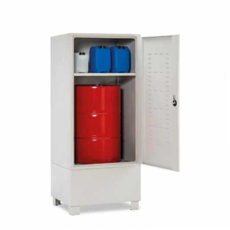 Stocare substante periculoase - Dulap metalic pentru substante periculoase Compact 220 pentru 1 butoi - v2