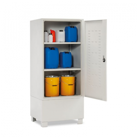 Stocare substante periculoase - Dulap metalic pentru substante periculoase Compact 220 pentru 1 butoi - v3