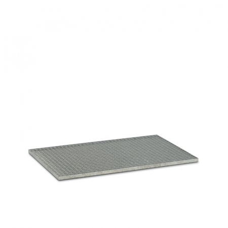 Cuve din fibra de sticla GRP - Gratar otel galvanizat, 125x83x3 cm