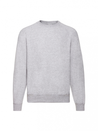 Fruit of the Loom - Bluza Raglan cu maneca lunga, Fruit of the Loom
