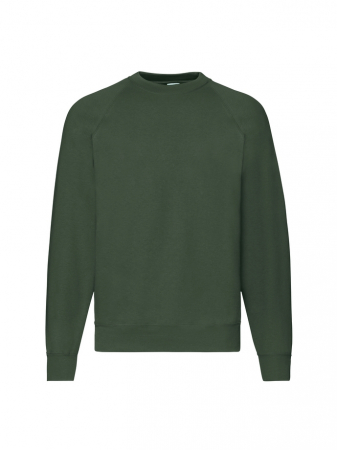 Fruit of the Loom - Bluza Raglan cu maneca lunga, Fruit of the Loom