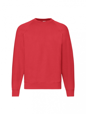 Fruit of the Loom - Bluza Raglan cu maneca lunga, Fruit of the Loom