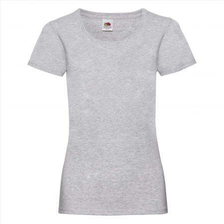 R-Neck / Decolteu rotund - Tricou dama Valueweight T - Fruit of the Loom