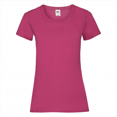 R-Neck / Decolteu rotund - Tricou dama Valueweight T - Fruit of the Loom