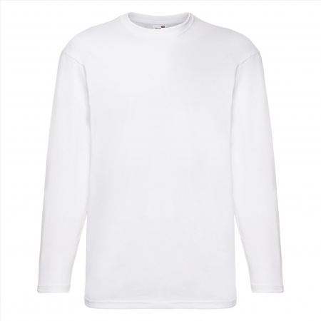 Contrast - Tricou maneca lunga Valueweight T - Fruit of the Loom