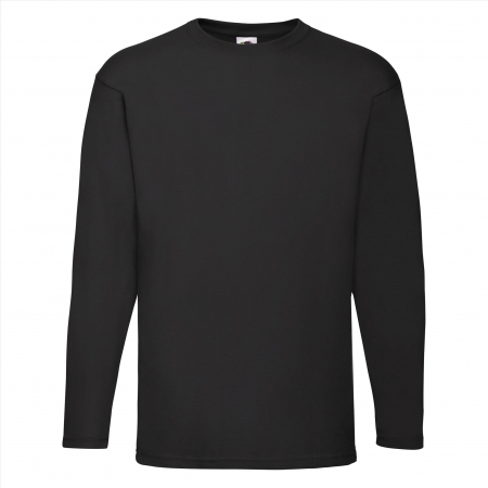 R-Neck / Decolteu rotund - Tricou maneca lunga Valueweight T - Fruit of the Loom