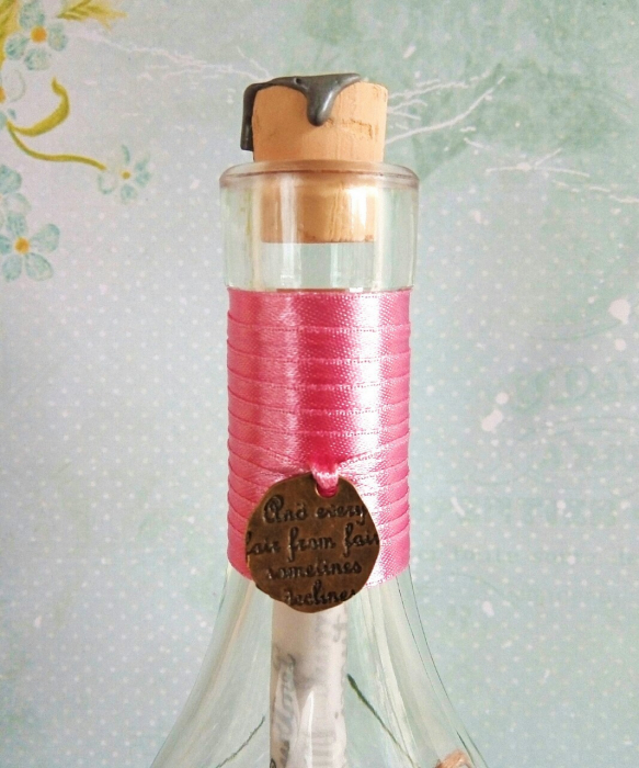 Scrisoare cadou pentru iubită – mesaj personalizat în sticlă [2]