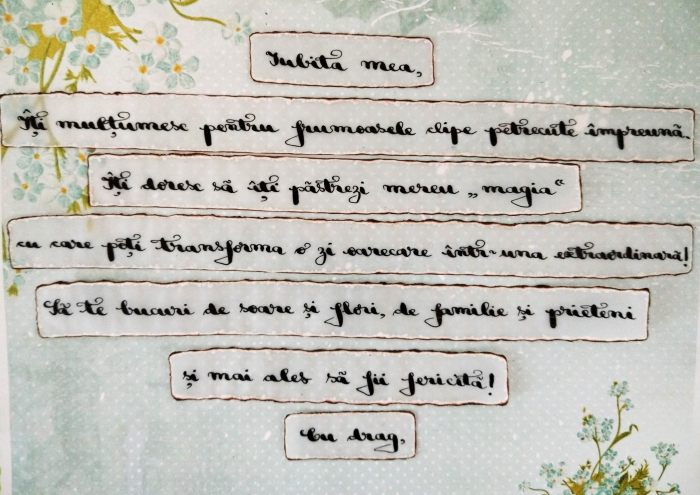 Scrisoare mesaj personalizat cadou Valentine's Day/Dragobete pentru iubită/soție - în borcan inimă [2]