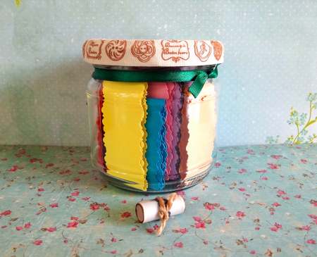 Scrisoare cadou 10 biletele - Borcanul cu Motive [1]