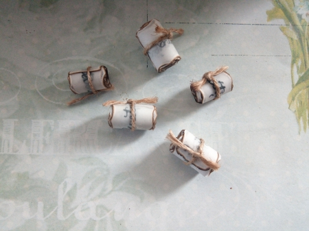 Scrisoare cadou Craciun pentru sotie, iubita - tip puzzle in mini-borcan decorat [3]