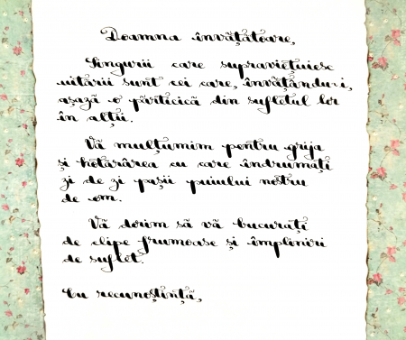 Scrisoare mesaj personalizat, cadou pentru doamna învățătoare - tip papirus în sticlă (model 2) [1]