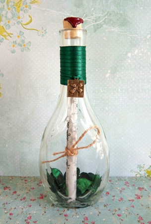Scrisori cadou pentru mama - mesaje personalizate în stică - Scrisoare cadou  în sticlă pentru mama - mesaj personalizat scris de mână