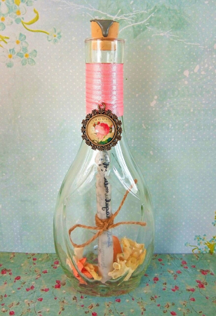 Scrisori cadou pentru mama - mesaje personalizate în stică - Scrisoare cadou pentru mama - mesaj personalizat în sticlă (model 8)