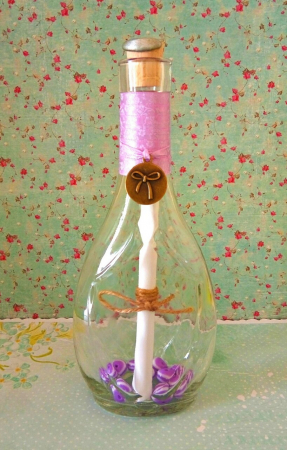 Scrisoare mesaj personalizat, cadou pentru soră - tip papirus în sticlă (model 2) Scrisori cadou - mesaje personalizate în sticlă - Scrisoare mesaj personalizat, cadou pentru soră - tip papirus în sticlă (model 2)