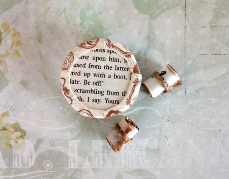 Scrisoare cadou pentru soție - tip puzzle în mini-borcan inimă [3]