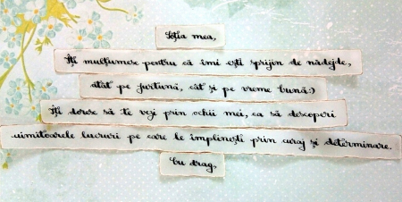 Scrisoare cadou pentru soție - tip puzzle în mini-borcan inimă [1]