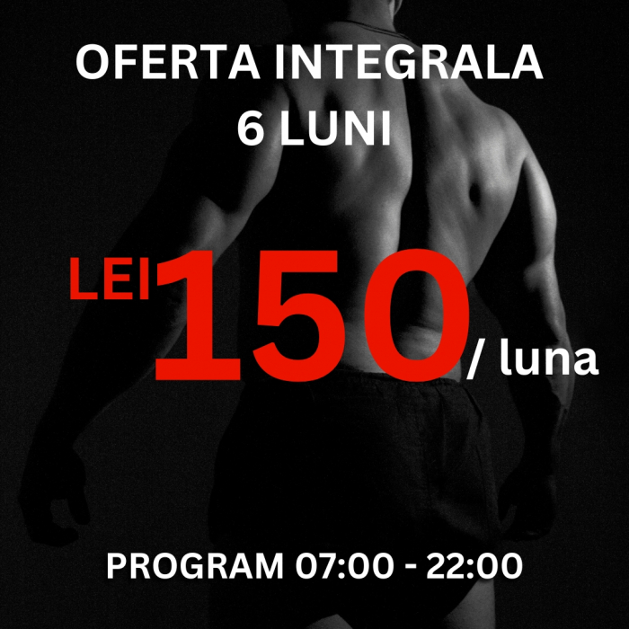 Abonament 6 luni FULL-TIME ( 07:00 - 22:00 ) [1]