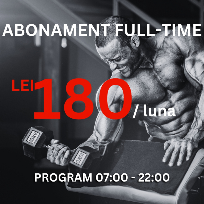 Abonament FULL-TIME ( 07:00 - 22:00 ) [1]