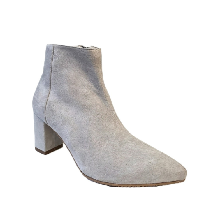 Botine elegante din piele naturală întoarsă [2]