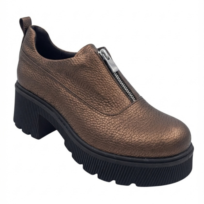 Pantofi damă piele naturală Bronz Bizon [2]