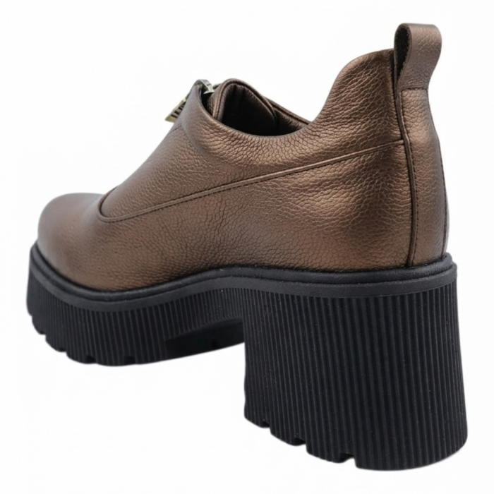 Pantofi damă piele naturală Bronz Bizon [3]