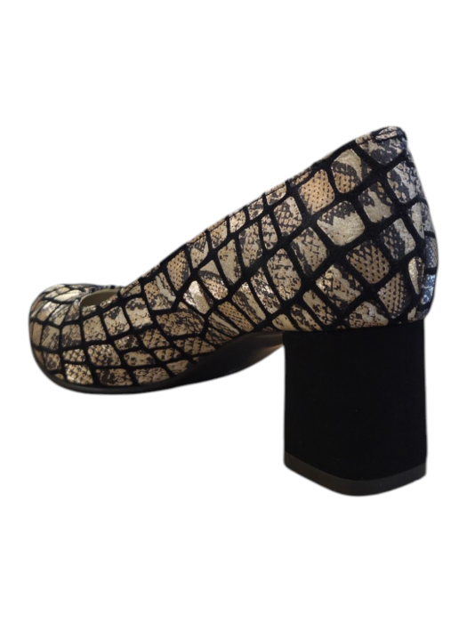 pantofi-dama-slip-on-varf-migdalat-python-golden-toc-gros-5cm-sandali [3]