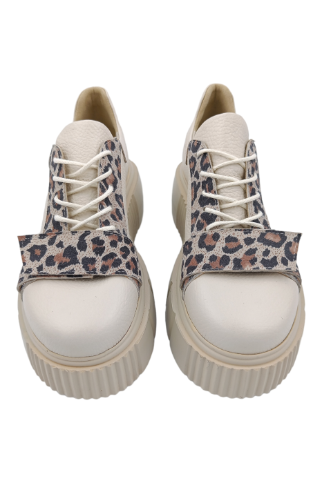 Pantofi damă bej cu imprimeu leopard – mărimea 36.5 [4]