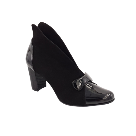 LICHIDARE STOC - Botine damă elegante din piele întoarsă - mărimea 37.5