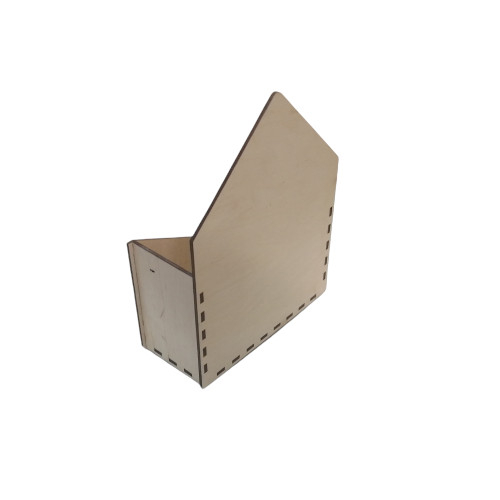 Cutie lemn, blank, tip plic , 18x8x24 cm [3]