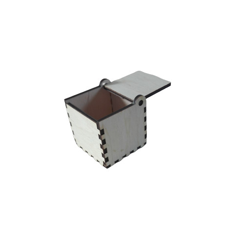 Cutie mini, blank lemn, 5x5x5 cm [3]