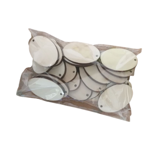 Set 20 bucati baza lemn blank , oval , 4x2,6 cm [3]