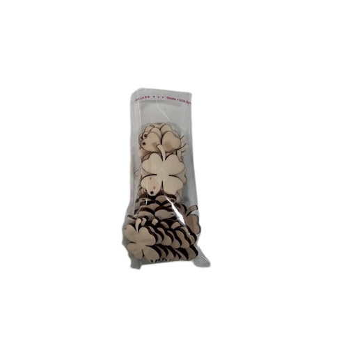 Set 25 baze lemn, trifoi, 4 cm [3]