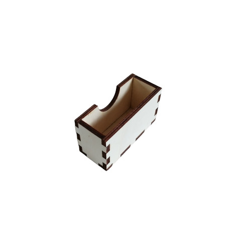 Set 6 suporturi/coastere lemn , rotund , pentru pahare cu suport , 9 cm [3]