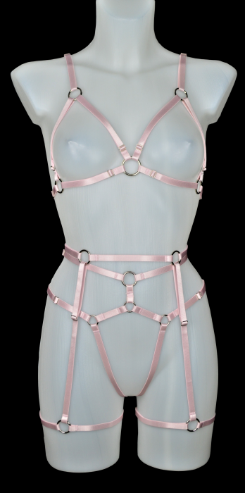 Set Simple Harness Pink R-3piese [1]