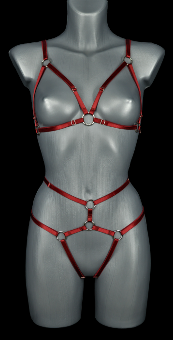 Set Simple Harness Cherry R-2piese [1]