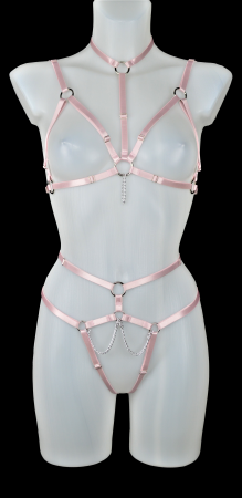 SET ROLLIN EXTRA HARNESS PINK R - 2 piese [0]