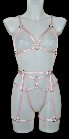 Set Simple Harness Pink R-3piese [0]