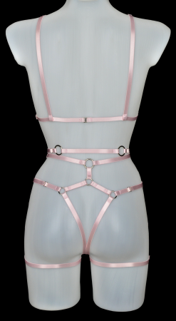 Set Simple Harness Pink R-3piese [1]