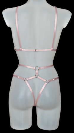 Set Simple Harness Pink R -2PIESE [1]