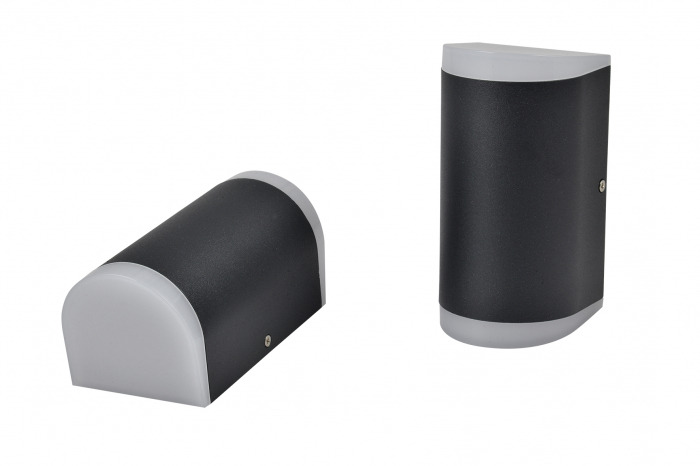 Aplica de exterior 10W  Cilindru Negru [1]