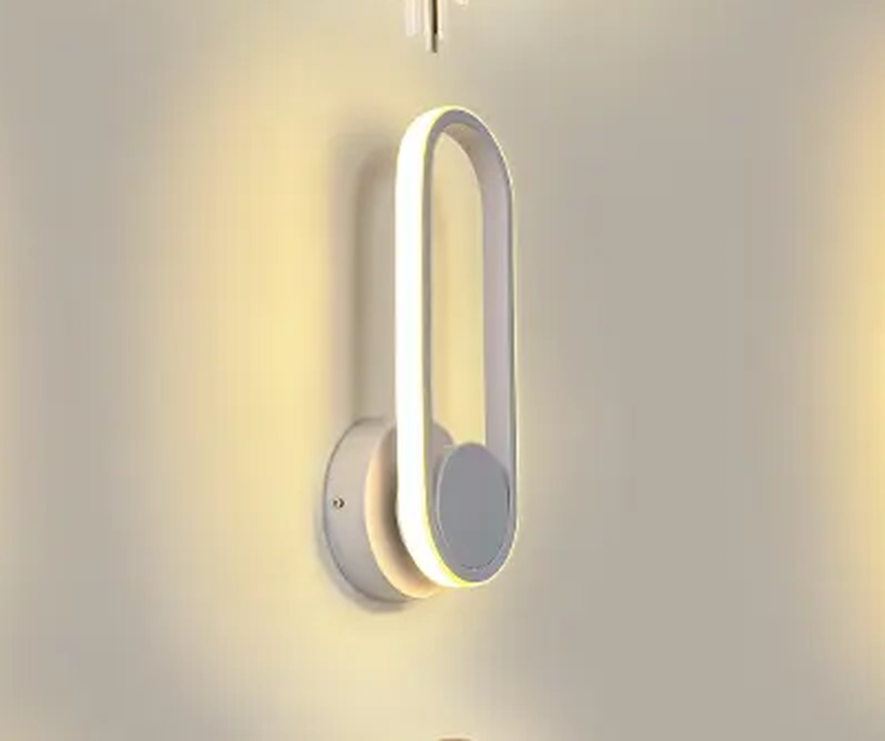 Aplica led 12W oval rotativ Alb 3 tipuri de lumina [2]