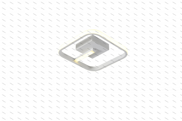 Plafoniera Led Patrata 36W, Alba, 3 tipuri lumina,  3000K/4000K/6500K [4]