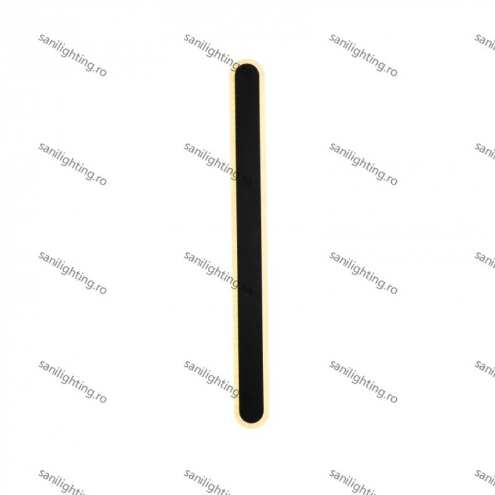 Aplica Led 48W, Neagra, 60cm, 3 tipuri de lumina [4]